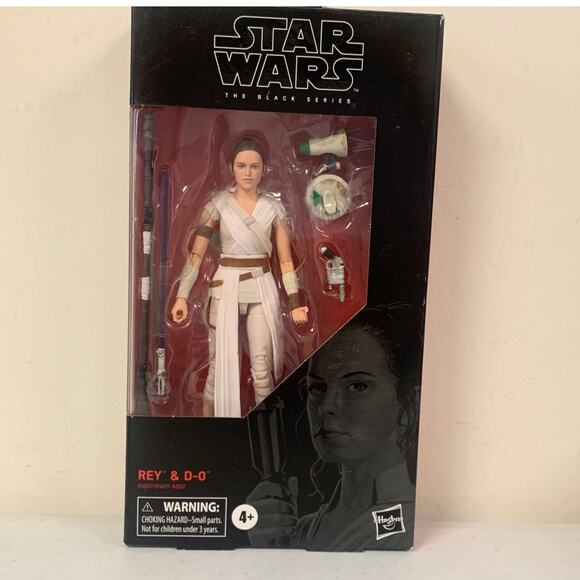 Star Wars The Black Series 91 Rey & D-O 6” Action Figure - Picture 1 of 6
